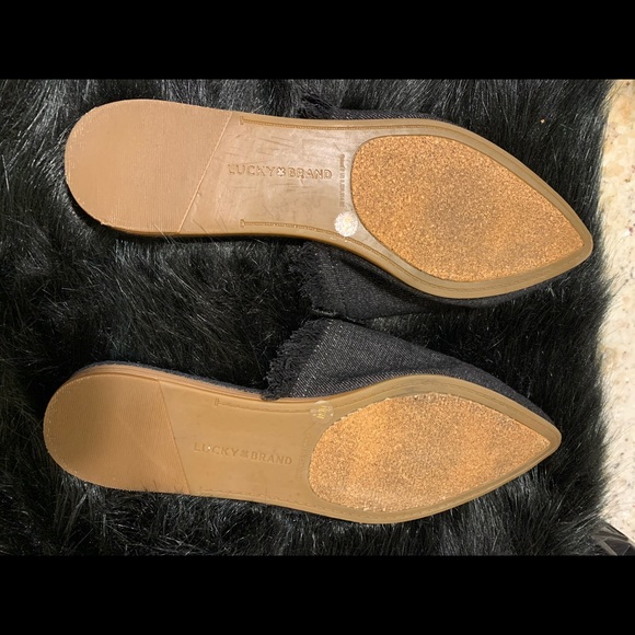 SOLD - Lucky Brand Denim Mules - Picture 7 of 9